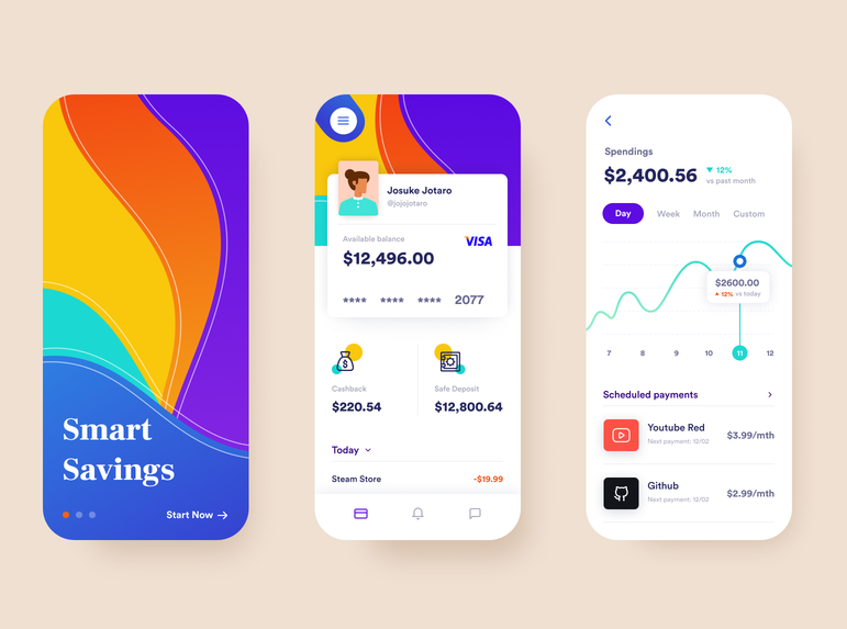 Bank App Concept Figma Free