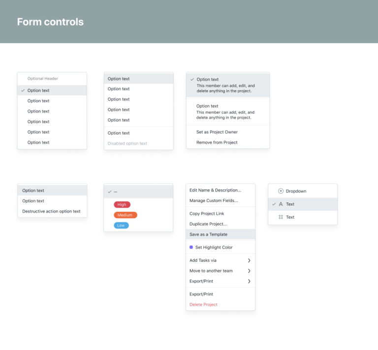 Asana Design System Figma Free Figma Free & Premium UI Kits