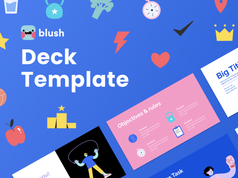 Presentation Template with Fitz Illustrations Figma Free - Figma Free ...
