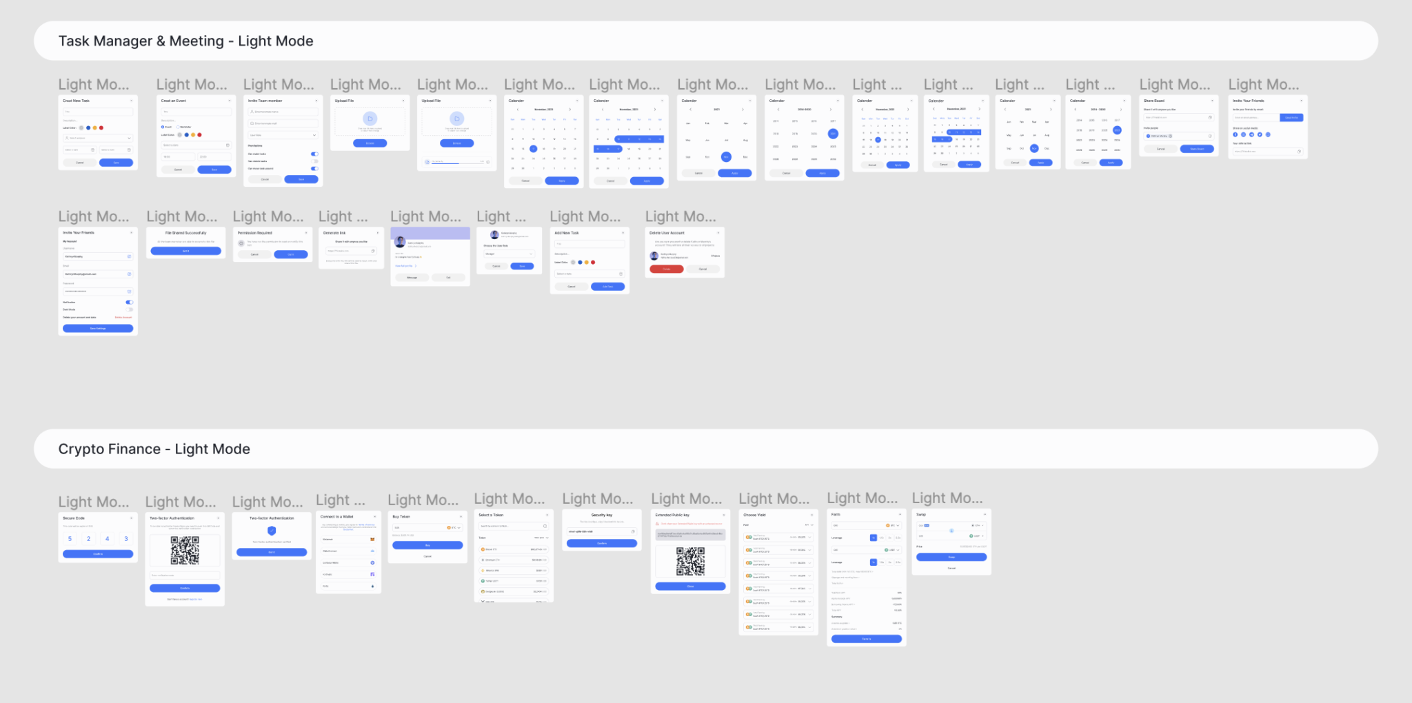 ModalLab +120 set of UI modals Figma Free Figma-free.com