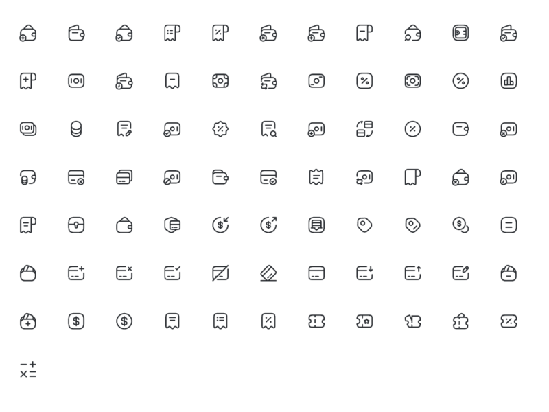 6000+ icons — iconsax Figma Free