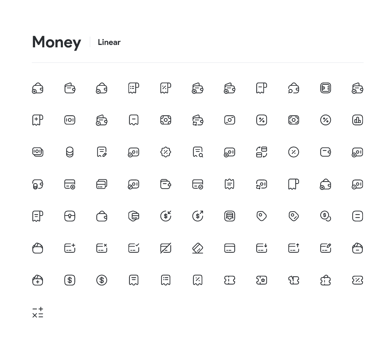 6000+ icons — iconsax Figma Free