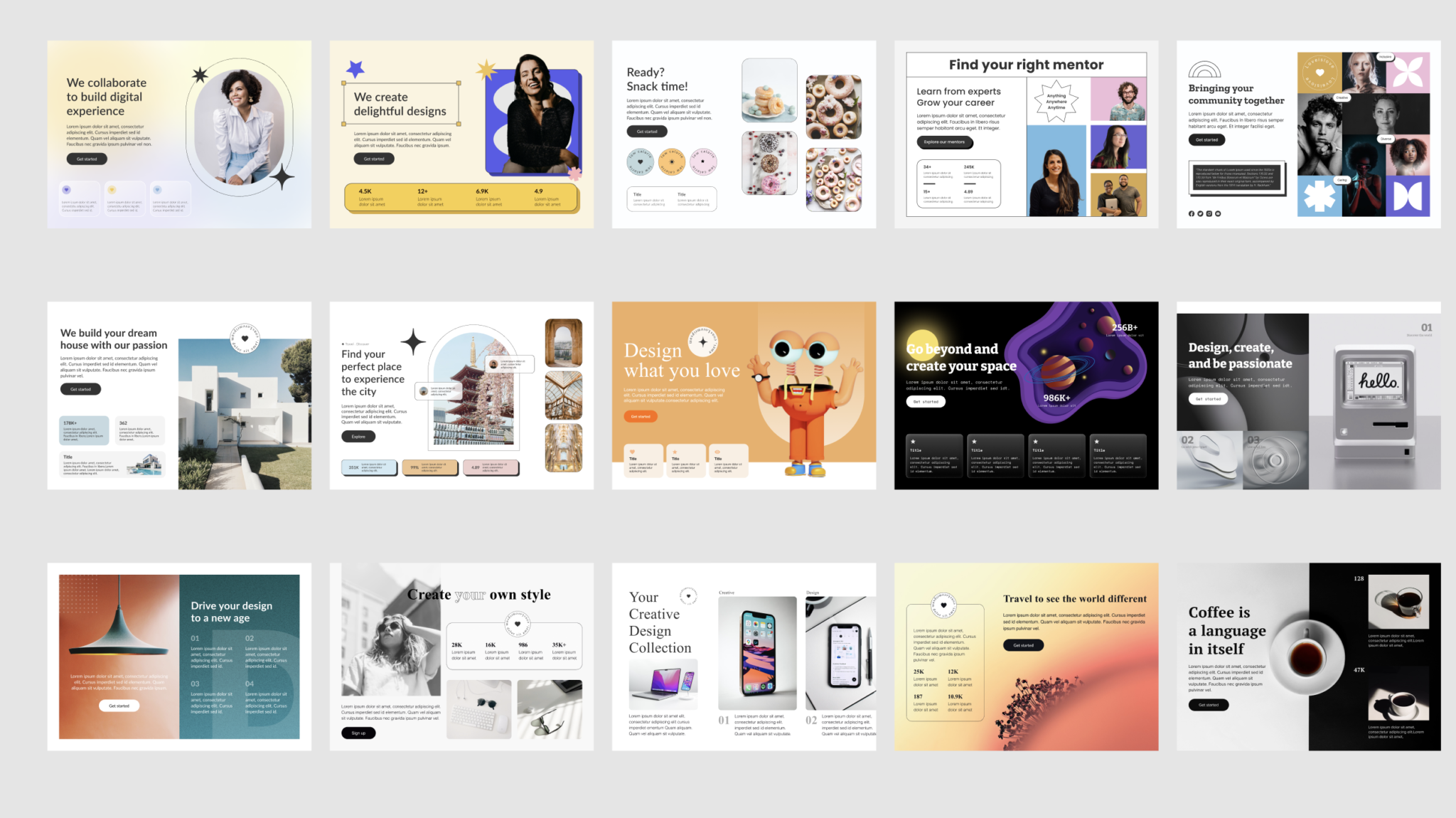 50+ Landing page designs Figma Free