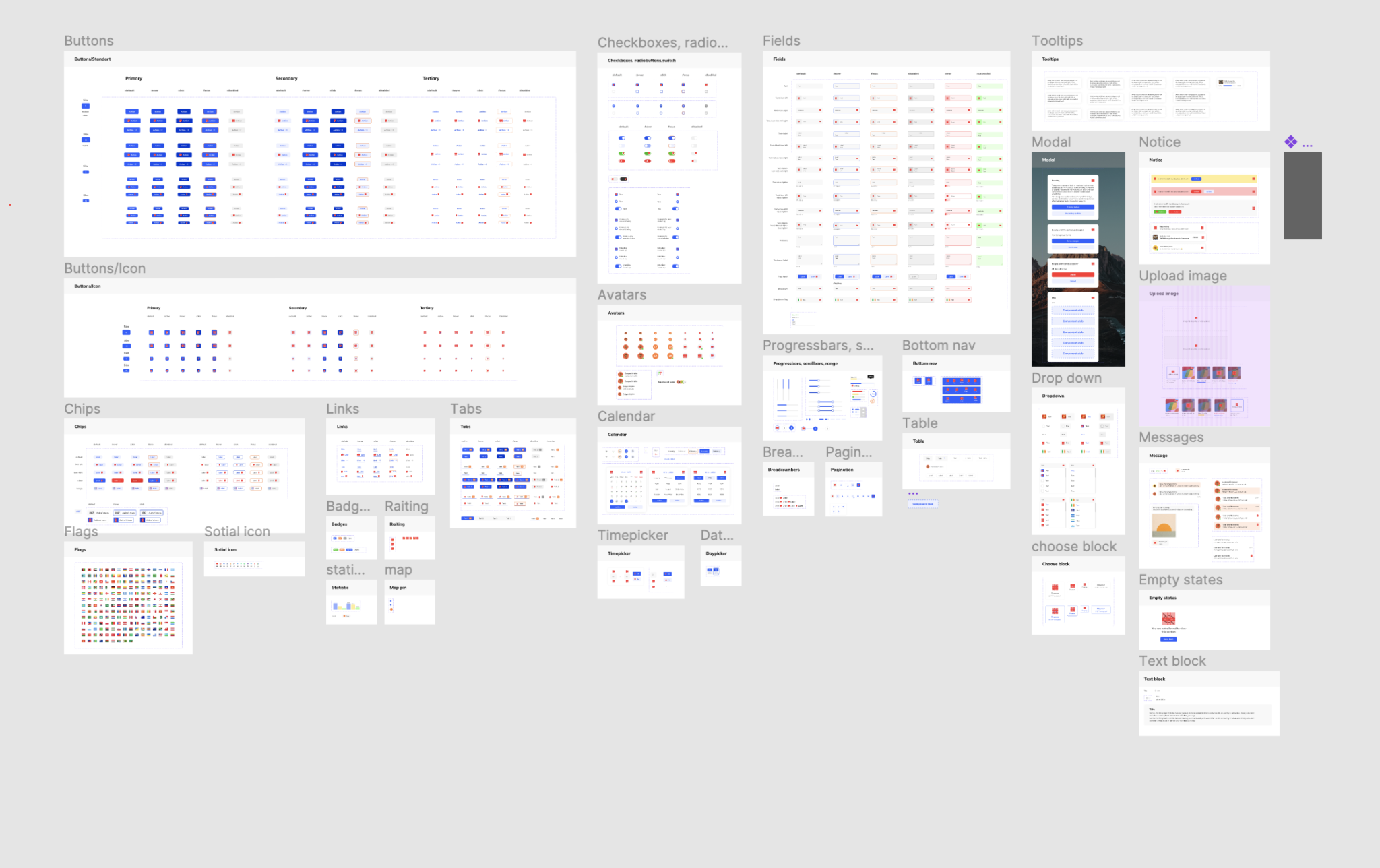 Woop free design system Figma Download