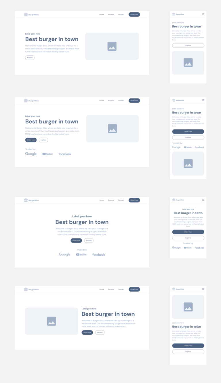 Website Wireframes UI Kit Vol. 1 for Figma - Figma Free UI Kits