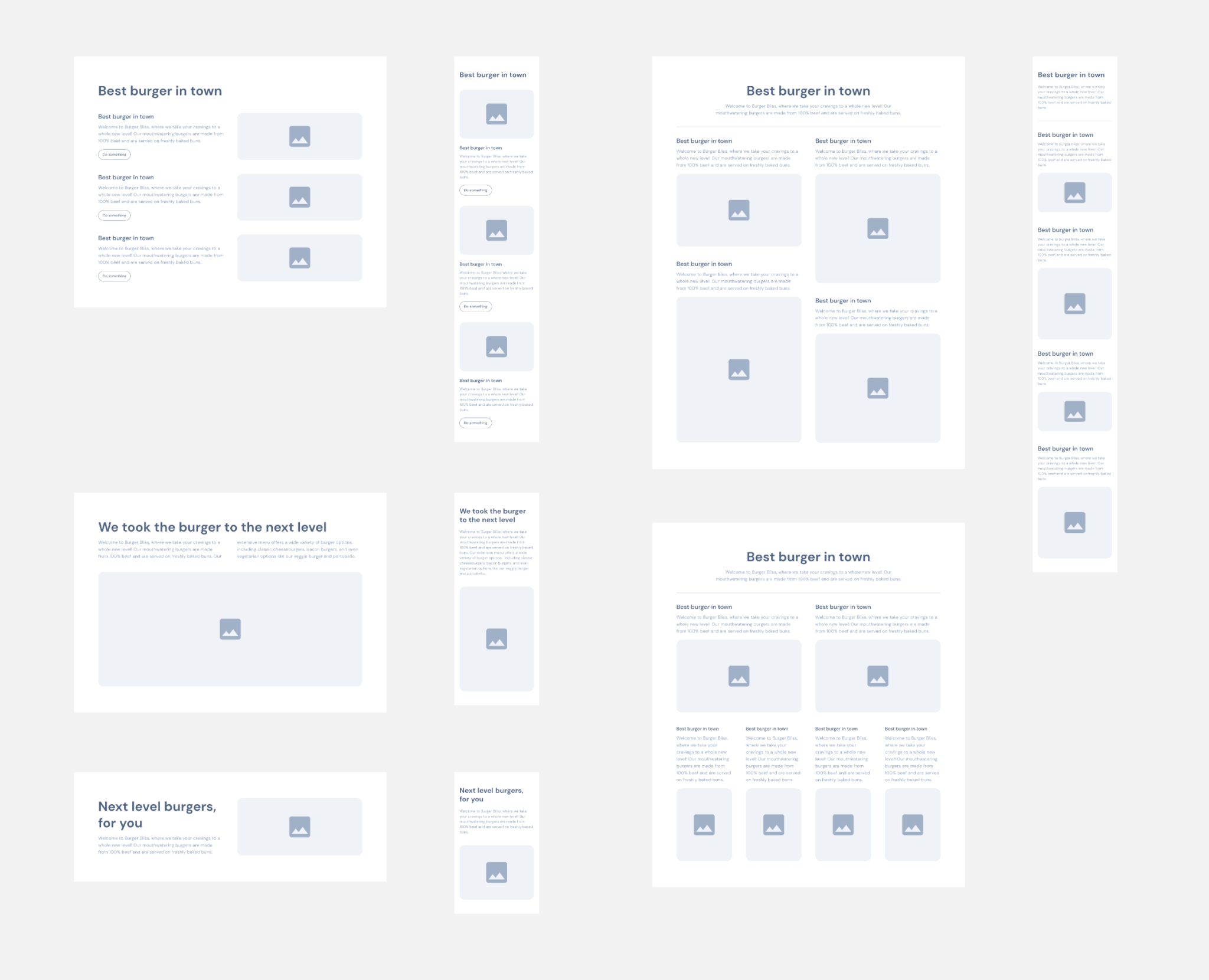 Website Wireframes UI Kit Vol. 1 for Figma - Figma Free & Premium UI Kits