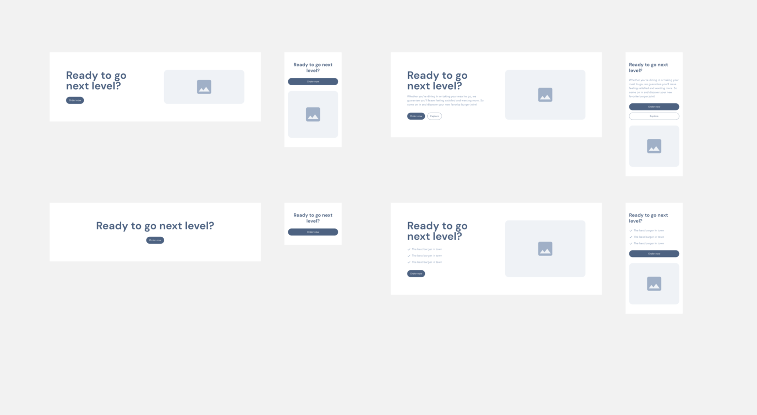Website Wireframes UI Kit Vol. 1 for Figma - Figma Free UI Kits