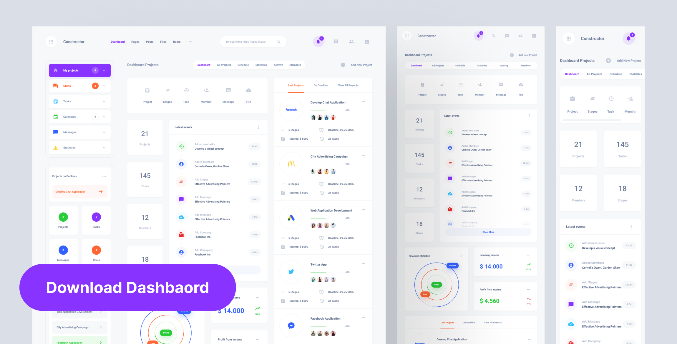 Download Dashboards - Figma Free & Premium UI Kits