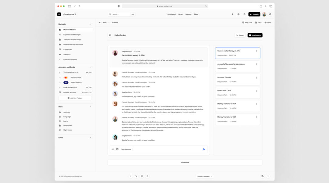 Help Center Figma Template