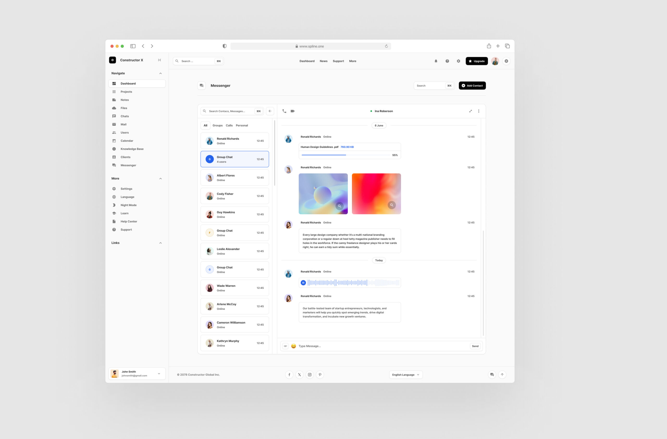 Messengers for Figma Free