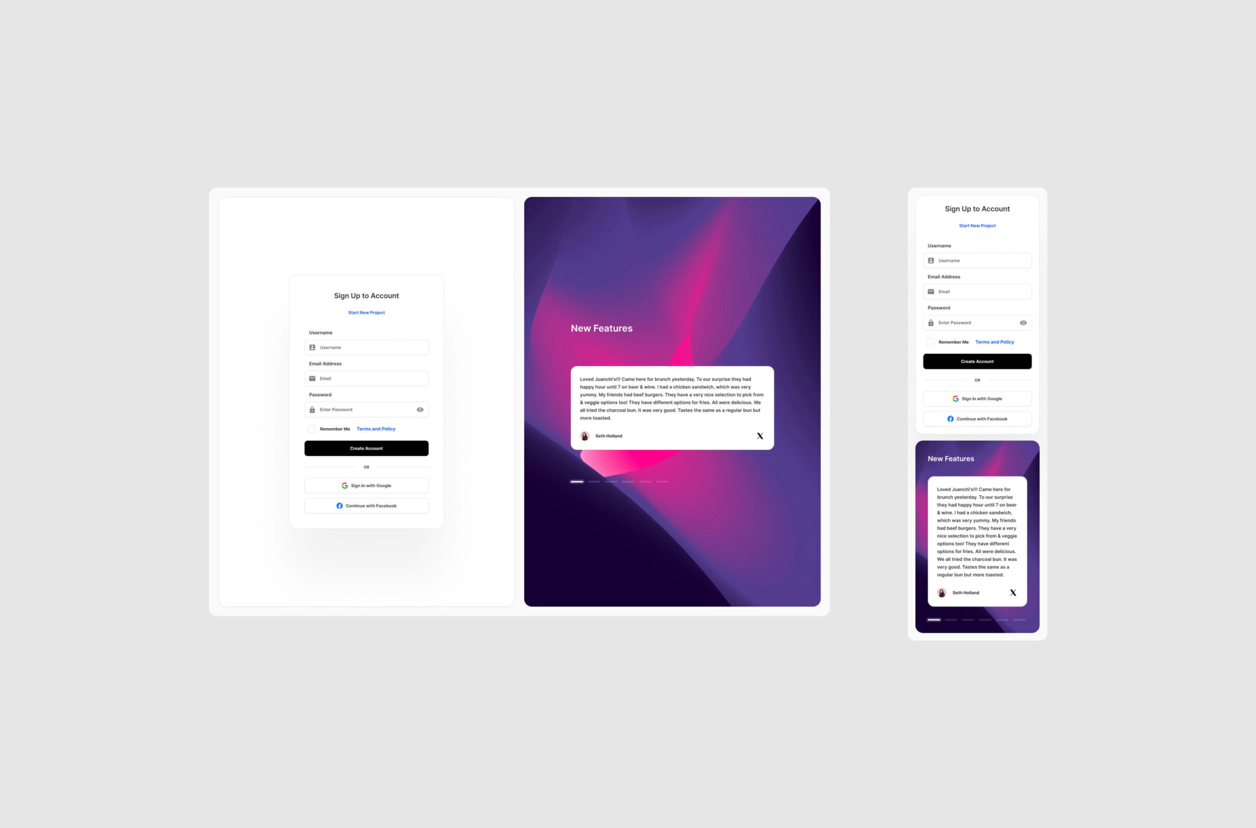 Sing UI, Sing Out Templates for Figma Free