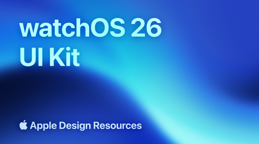 watchOS 26 Figma File free