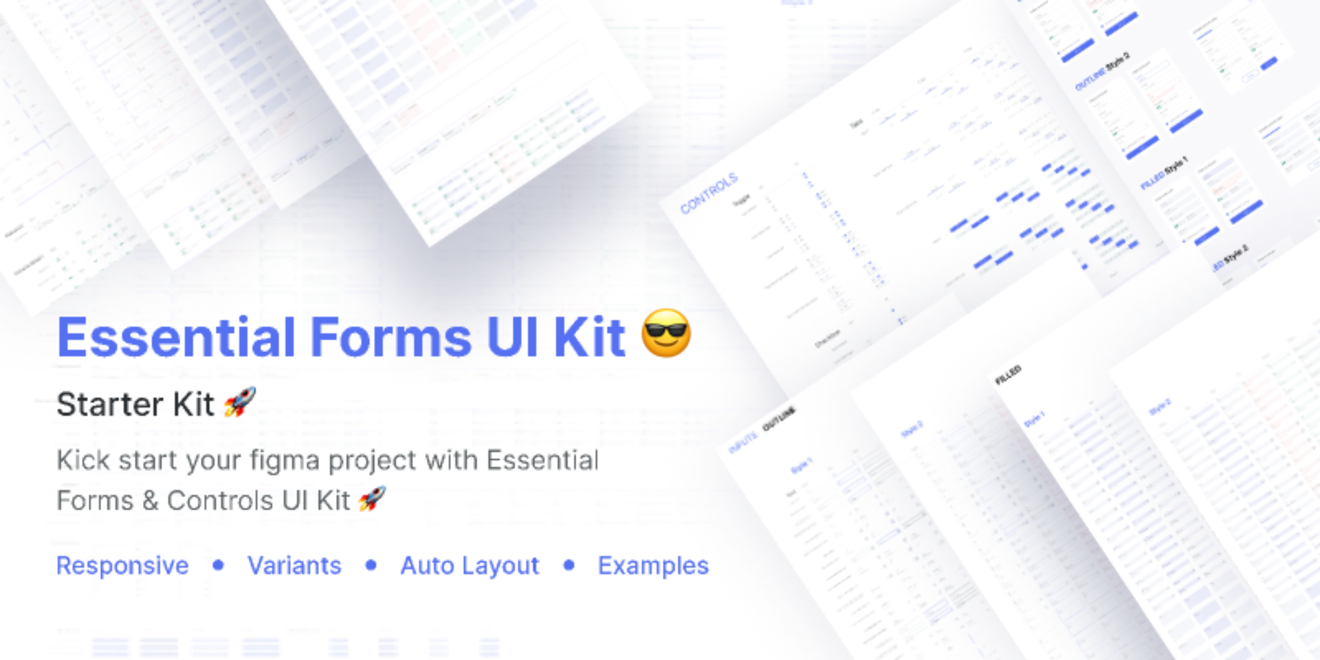 Essential Forms & Controls UI Kit