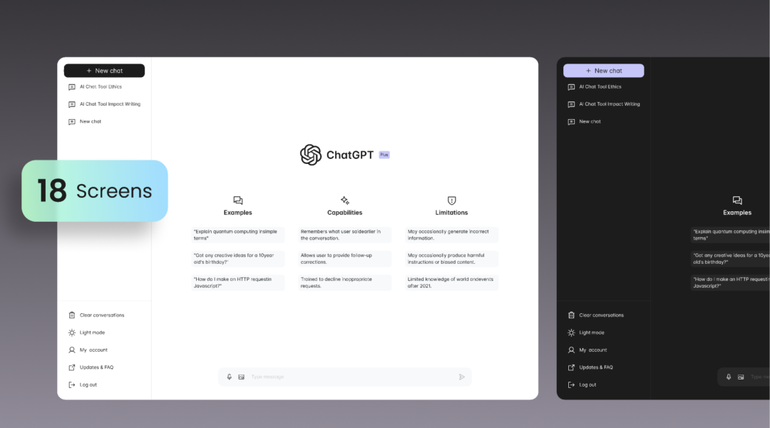 ChatGPT UI Kit, AI Chat
