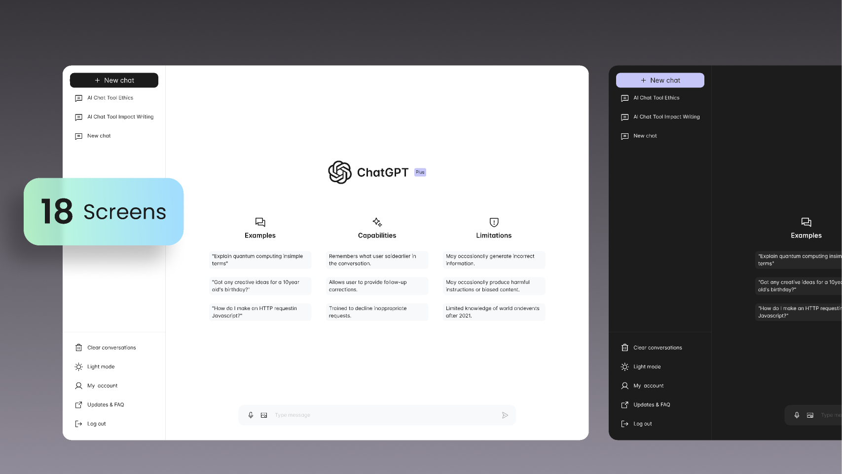 ChatGPT UI Kit, AI Chat