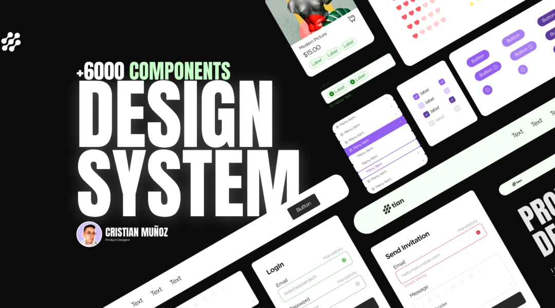 Design System | UI kit | +6000 Components