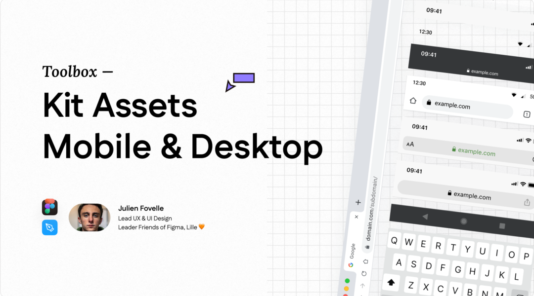 Assets Kit UI Mobile, Tablet & Desktop