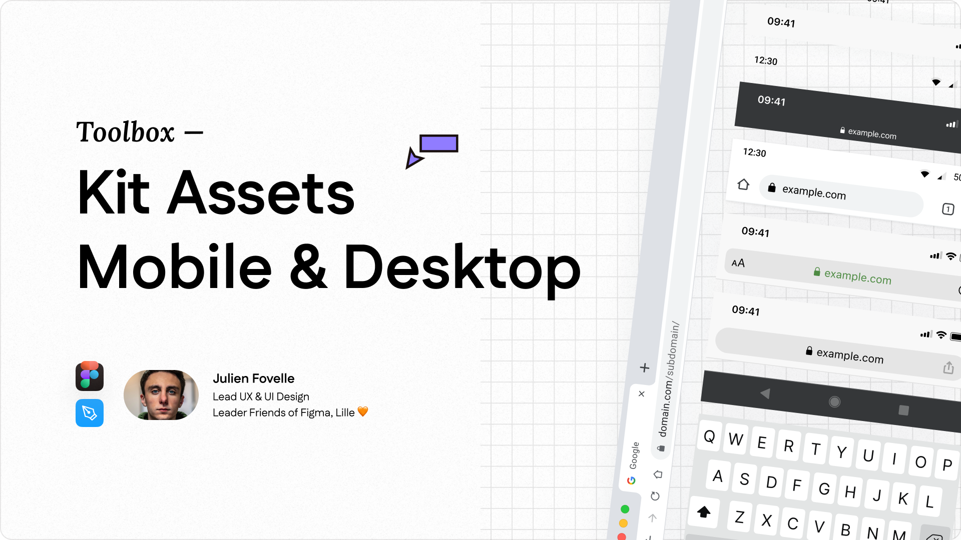 Assets Kit UI Mobile, Tablet & Desktop