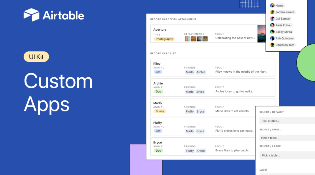 Airtable Apps UI Kit