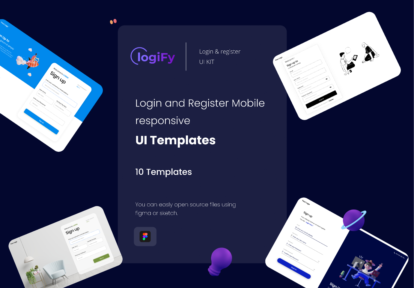 LOGIFY – WEB LOGIN UI KIT