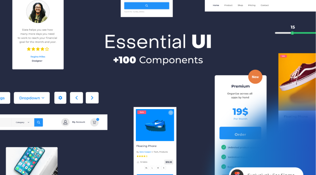 Essential UI – Figma Ui Kit