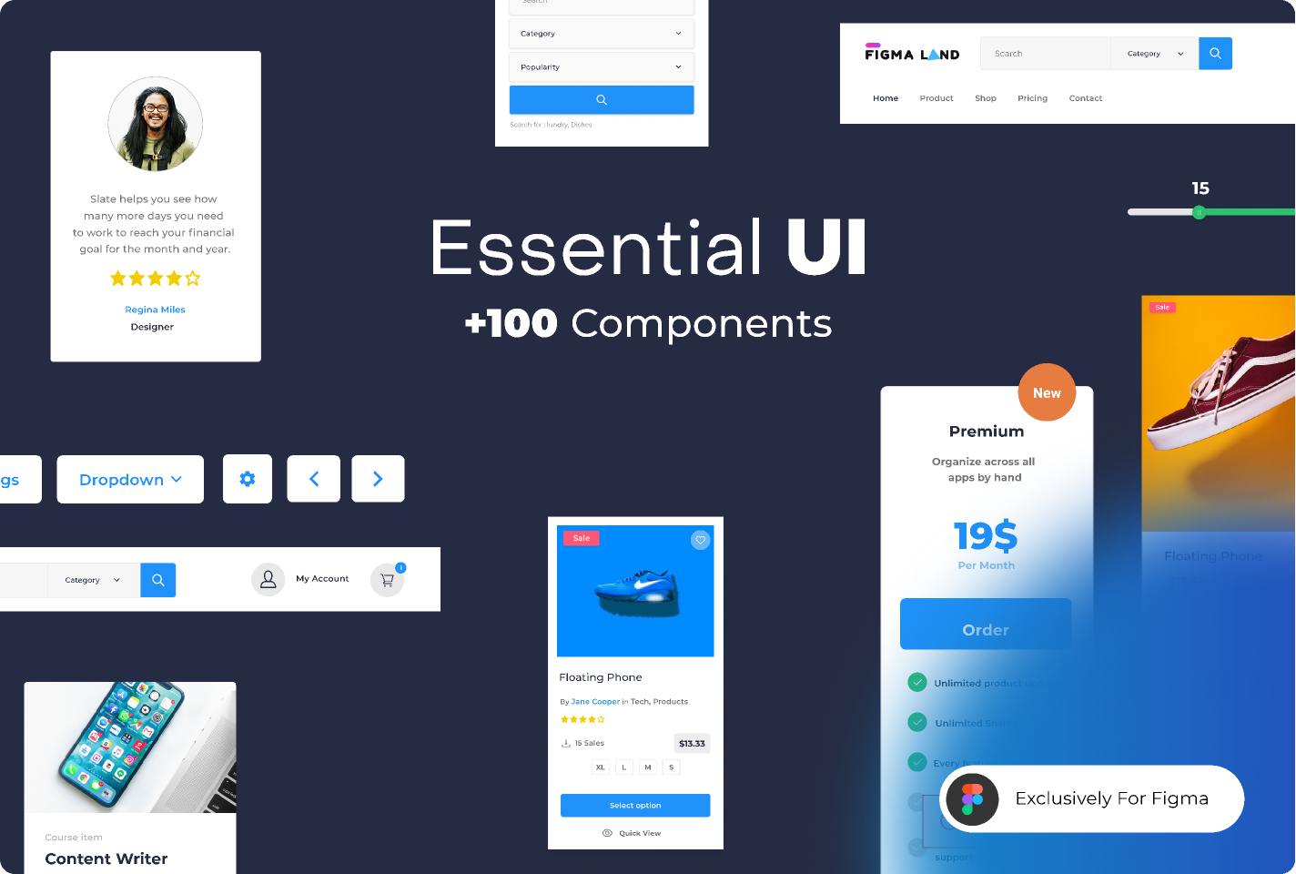 Essential UI – Figma Ui Kit