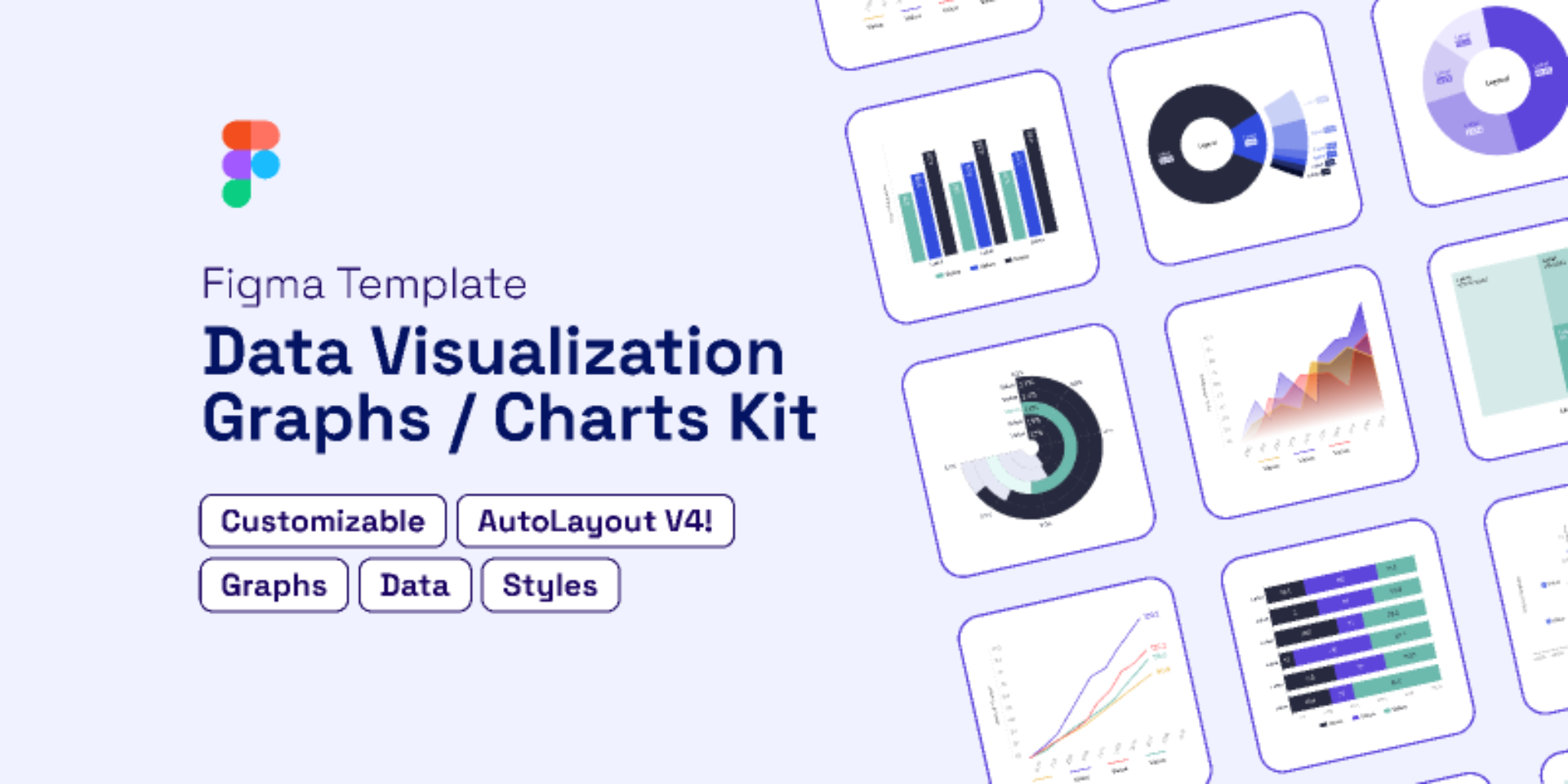 Data Visualization Graphs / Charts Kit
